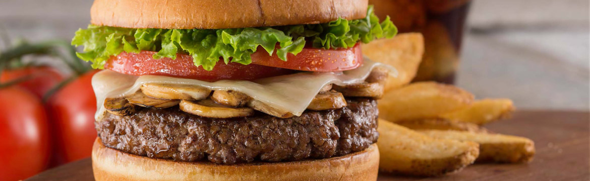 Swiss Mushroom Burger Swiss Mushroom Burger