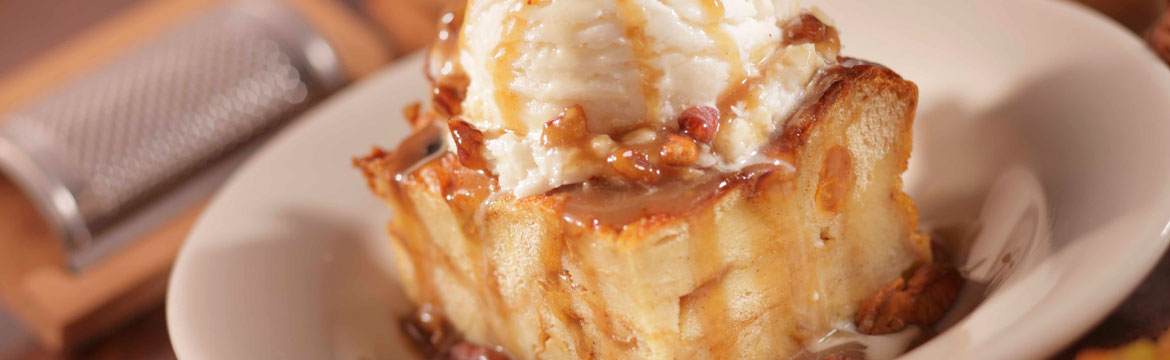 Bread Pudding à la mode Bread Pudding