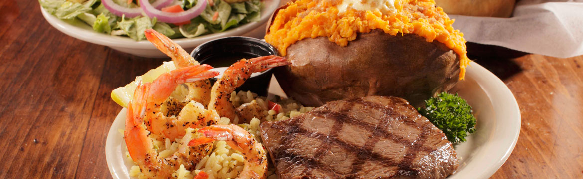 Sirloin and Shrimp Combo Sirloin and Shrimp