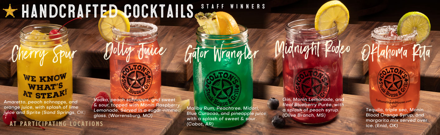 Handcrafted Cocktails