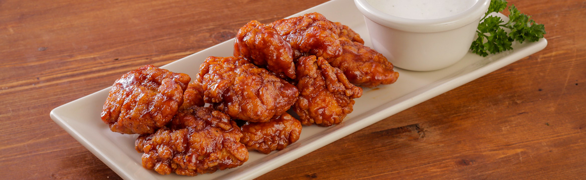 Boneless Honey Barbeque Wings