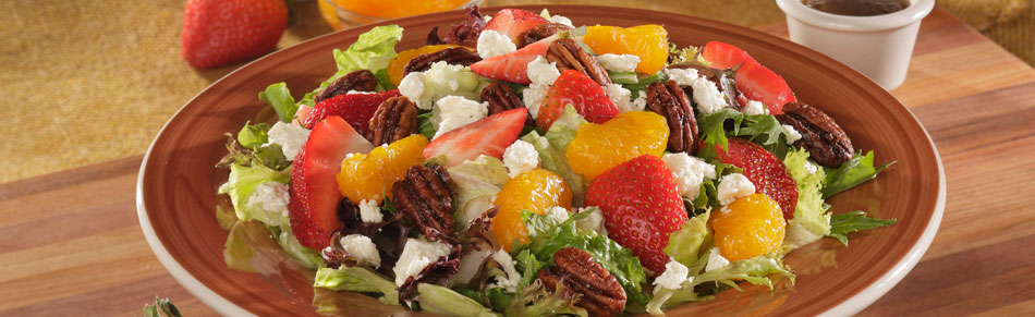 Strawberry Pecan Salad